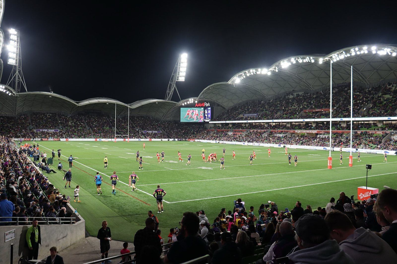 Youth rugby league match